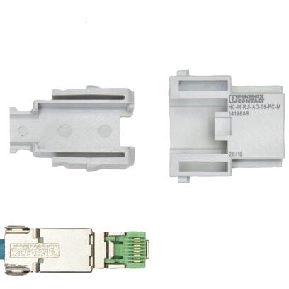 Модуль для установки контактов-HC-M-RJI-AD-08-PC-M