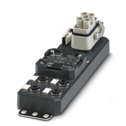 Разветвитель питания-SACB-4/T-L-8FUSE CT AXL