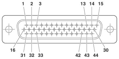 Контактная вставка D-SUB-CUC-DSI-C1STZ-S/DSLSB25 HD