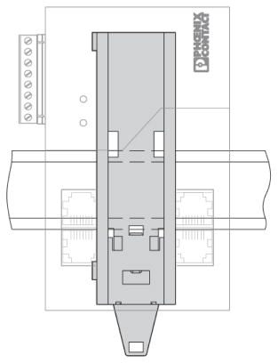 Адаптер для монтажной рейки-FL RA SF8