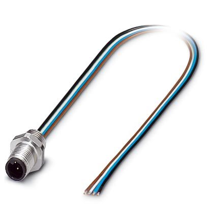 Встраиваемые разъемы-SACC-E-M5MS-4CON-M5/0,5