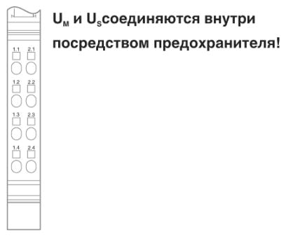 Клеммы Inline-IB IL 24 SEG/F-XC-PAC