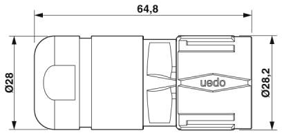 Кабельный соединитель-SF-5ES1N8A80A3S