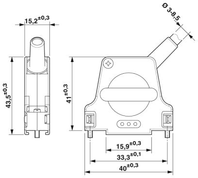 Сальниковый корпус D-SUB-CUC-DST-GZNI-A/DSSC15