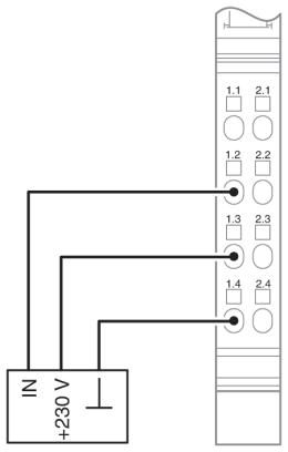 Клеммы Inline-IB IL 230 DI 1-PAC