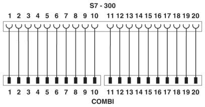 Фронтальный адаптер-VIP-PA-PWR/2X10COMBI/ 6,0M/S7