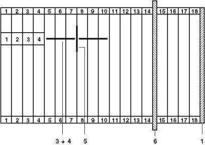 Клеммы с ножевыми размыкателями-ZFKK 2,5-MT