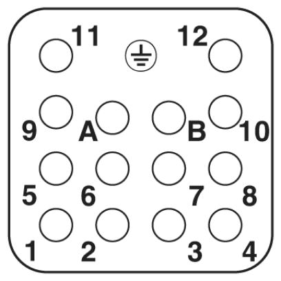 Модуль для контактов-HC-Q12-I-CT-F