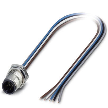 Проходная деталь-SACC-DSI-MS-5P-M12/0,6 PVCS0,5