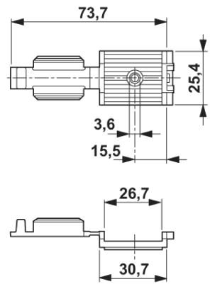 Крепежный зажим-VS-ASI-2FC-FIX