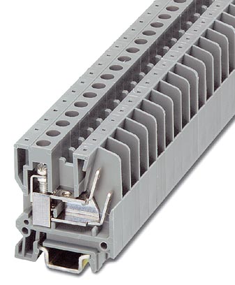 Проходная мини-клемма-MBK 5/E-FS/FS
