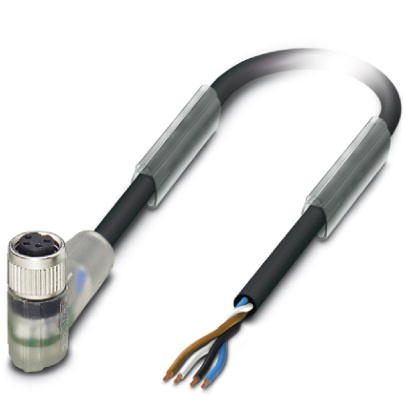 Кабель для датчика / исполнительного элемента-SAC-4P-M 8FR-2L/.../...