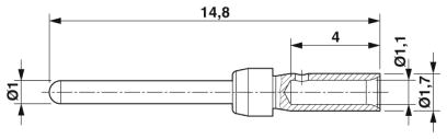 Обжимной контакт-RC-12P2000