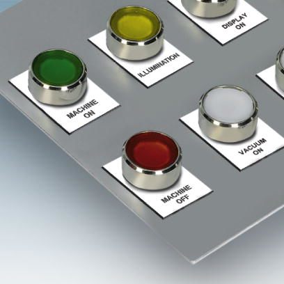 Пластиковая табличка-US-EMLP (17X7) YE
