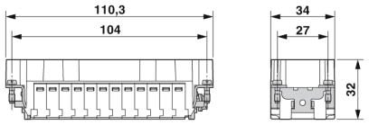 Модуль для контактов-HC-HV10-I-CT-M
