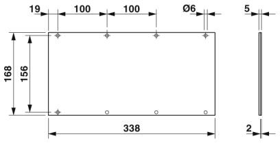 Опорная пластина-MD-IN-0-SZP-S