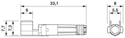 Crimp contact-PV-FT-CCF-6-R1000