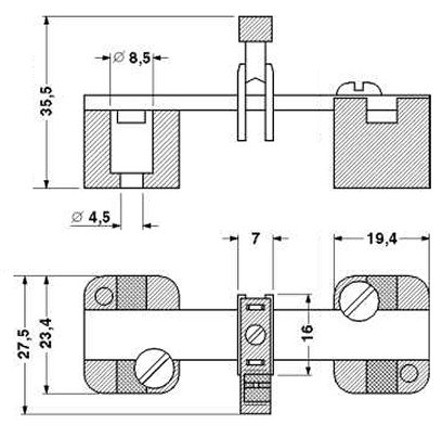 Соединительные клеммы-AKG 4 RD