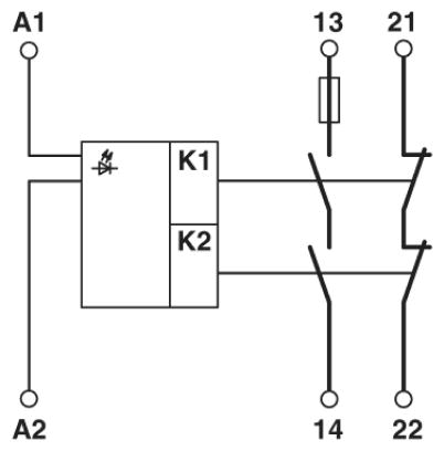 Реле сопряжения-PSR-SCP-24DC/FSP/1X1/1X2