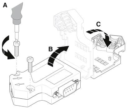 Шинный штекер D-SUB-SUBCON-PLUS-PROFIB/SC2
