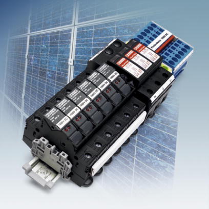 Клеммы для установки предохранителей-UK 10,3-HESI 1000V