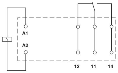 Одиночное реле-REL-MR-12DC/21HC/EX