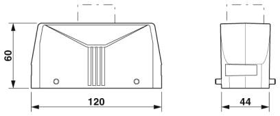 Корпус-HC-STA-B24-HLFD-1TTP16-EL-AL