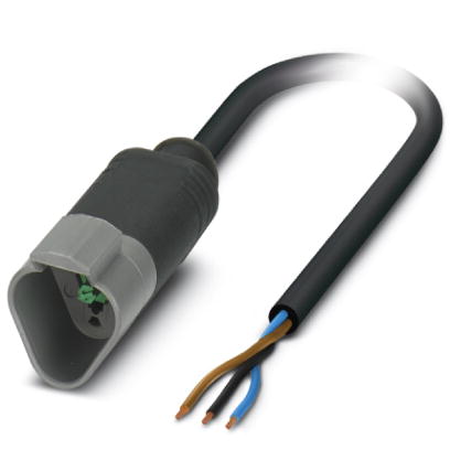 Кабель для датчика / исполнительного элемента-SAC-3P-DTMS/ 3,0-PUR