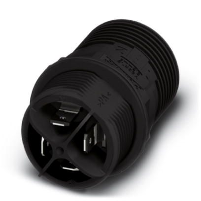 Проходная деталь-QPD W 3PE2,5 M25 FC BK