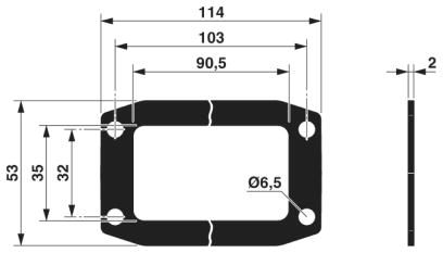 Плоское уплотнение-HC-B16-SG-CBK