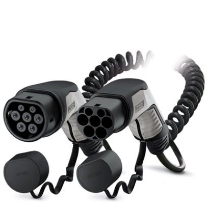 Зарядный кабель AC-EV-T2G3PC-1AC20A-4,0M2,5EHBK01