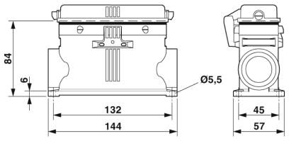 Корпус-HC-EVO-B24-SHFDC-2SSM40-PLRBK