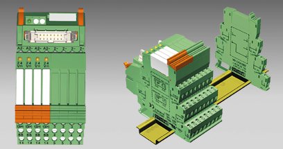 Проходные клеммы-PLC-VT/ACT