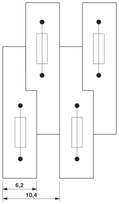 Штекерный держатель предохранителя-FP (5X20)