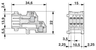 Модуль для контактов-VC-AMS 8