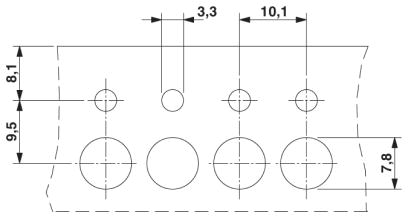 Проходная клемма-HDFKV 10-HV