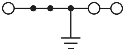 Клемма защитного провода-PT 2,5-TWIN-PE