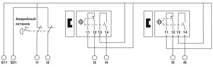 Реле безопасности-PSR-SPP-24DC/MXF2/4X1/2X2/B