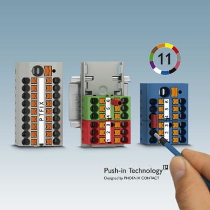 Распределительный блок-PTFIX 6/18X2,5-NS15A BN
