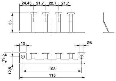 Кабельное крепление с защитой от ЭМВ-KEL-EMV 16-4