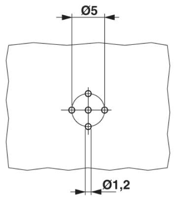 Проходная деталь-SACC-DSI-M12MS-5CON-M16