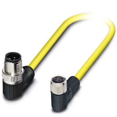 Кабель для датчика / исполнительного элемента-SAC-4P-MR/0,5-542/M8 FR SCO BK