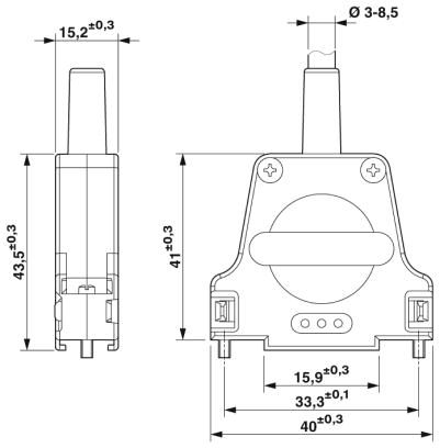 Сальниковый корпус D-SUB-CUC-DST-GZNI-S/DSSC15