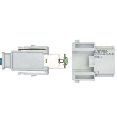 Модуль для установки контактов-HC-M-RJI-AD-08-PC-M