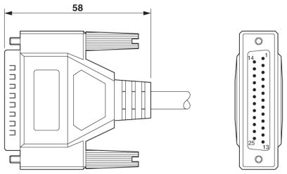 Кабель D-SUB-VS-25-DSUB-20-LI-5,0