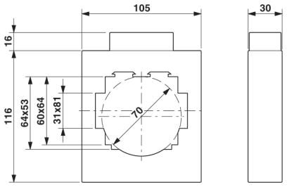 Трансформатор тока-PACT MCR-V2-8020-105-1500-5A-1