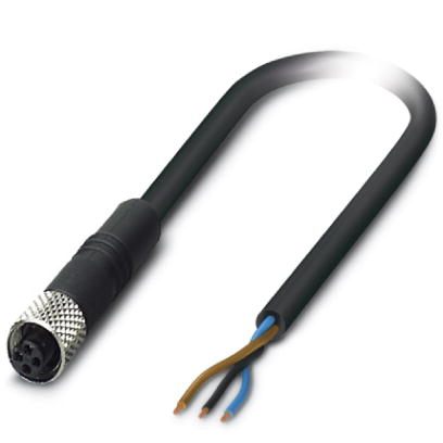 Кабель для датчика / исполнительного элемента-SAC-3P-1,5-PUR/M5FS