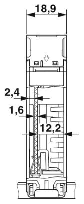 Корпус для электроники-ME-IO 18,8 B/FE 9/9U TBUS 7035