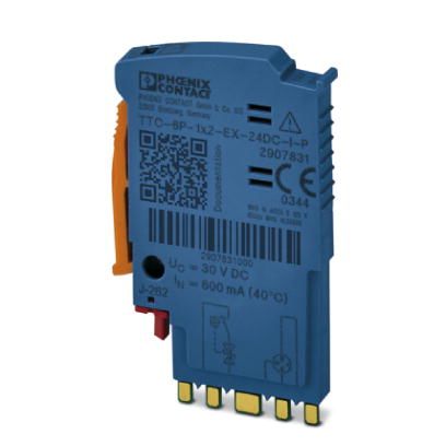 Штекерный модуль для защиты от перенапр-й-TTC-6P-1X2-EX-24DC-I-P