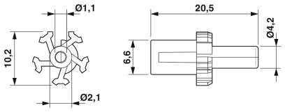 Кодирующий профиль-CP-QPD 5X2,5